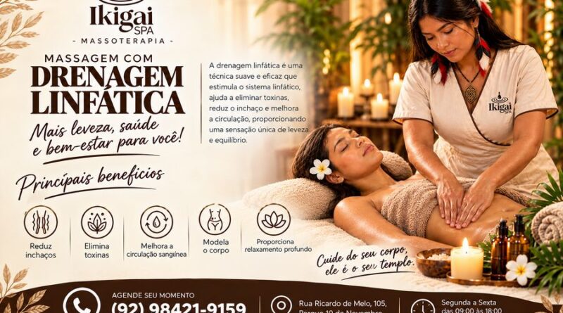 Massagem com Drenagem Linfática em Manaus